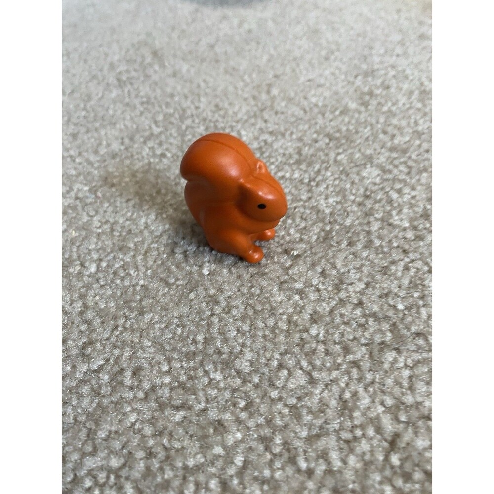 Vintage Playmobil red orange squirrel figure forest nature to replacement part